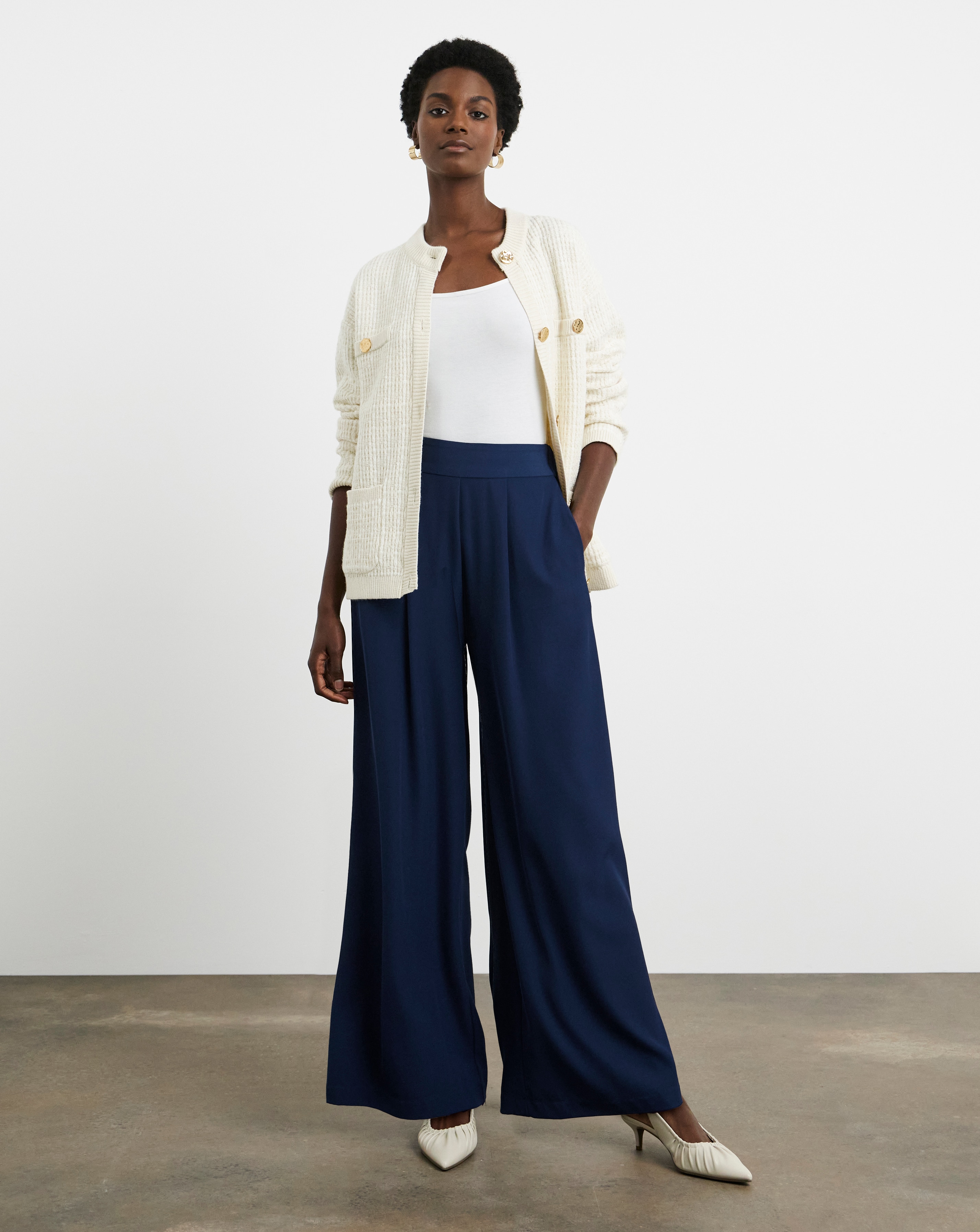 Joanna Hope Wide Leg Trousers