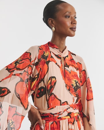 Joanna Hope Printed Maxi Dress