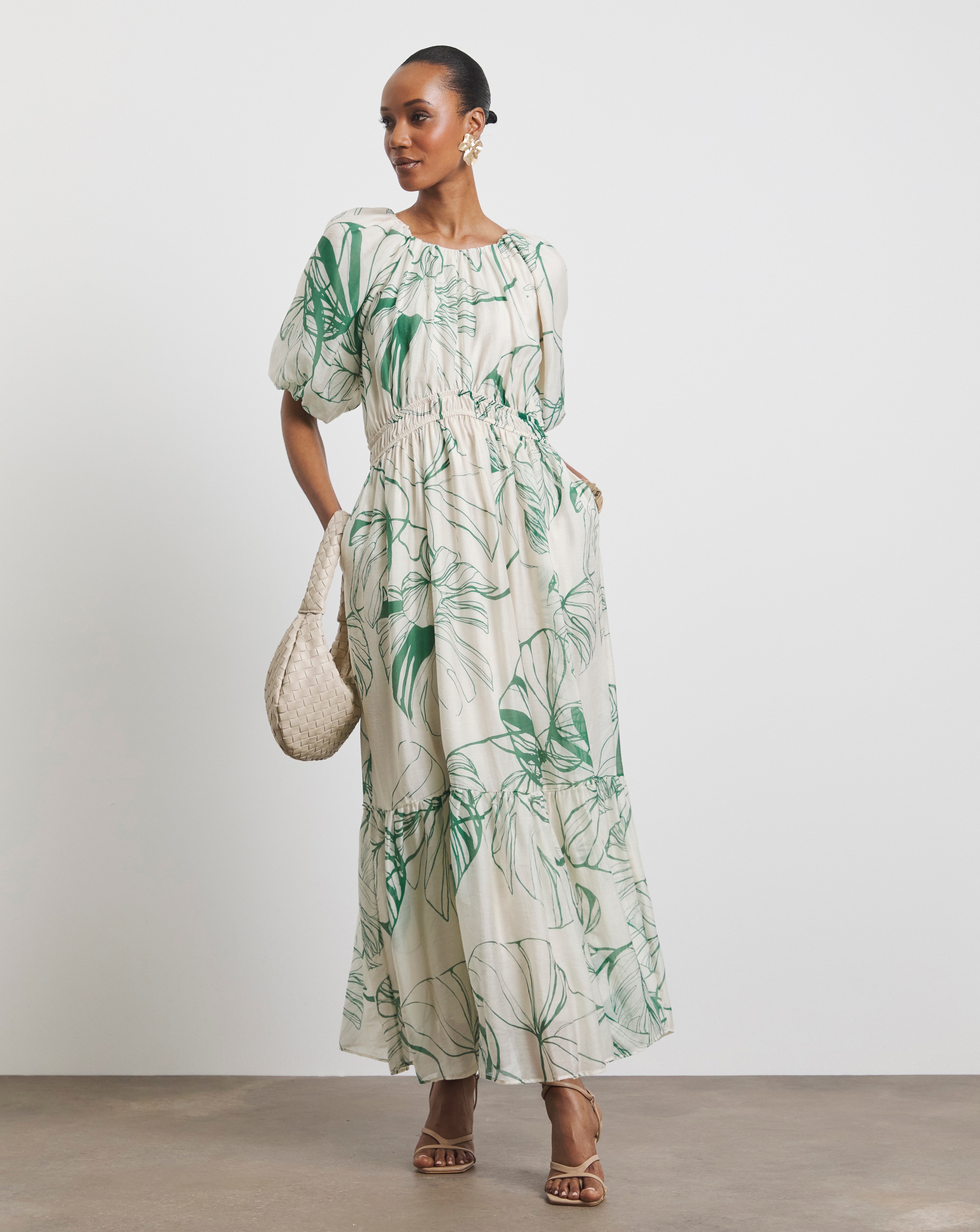 Joanna Hope Puff Sleeve Dress