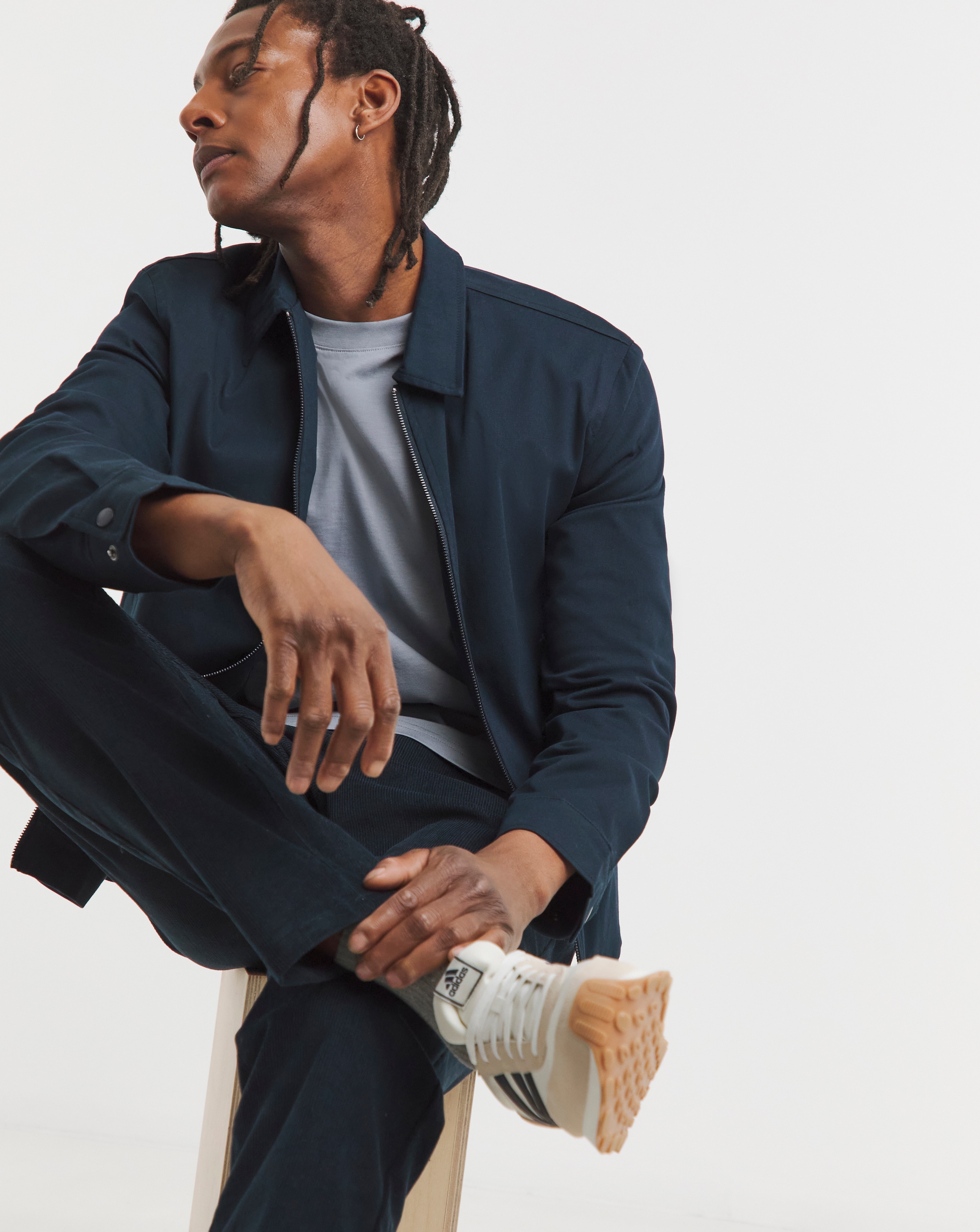 Water Resistant Smart Harrington Jacket