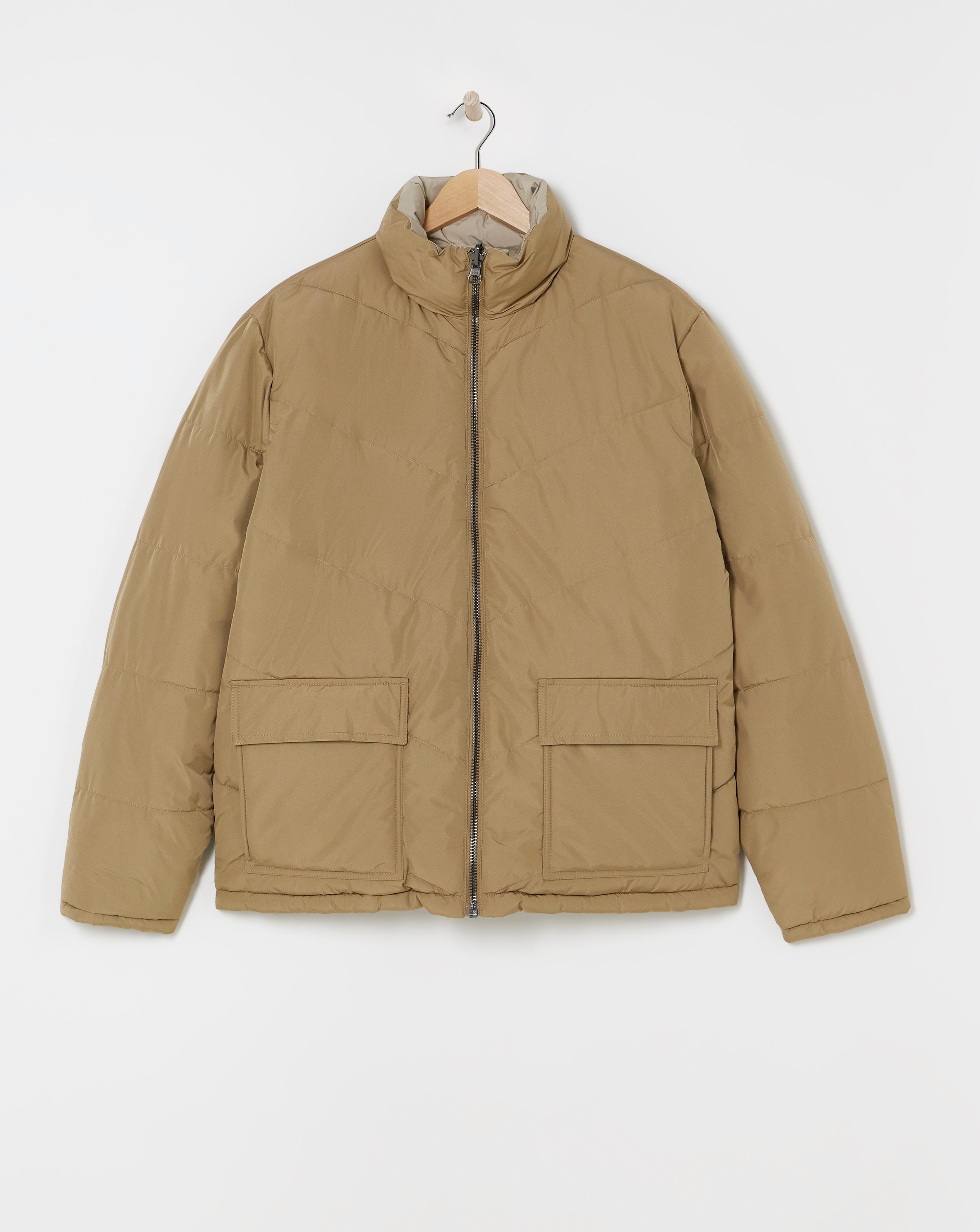 Funnel Neck Reversible Puffer
