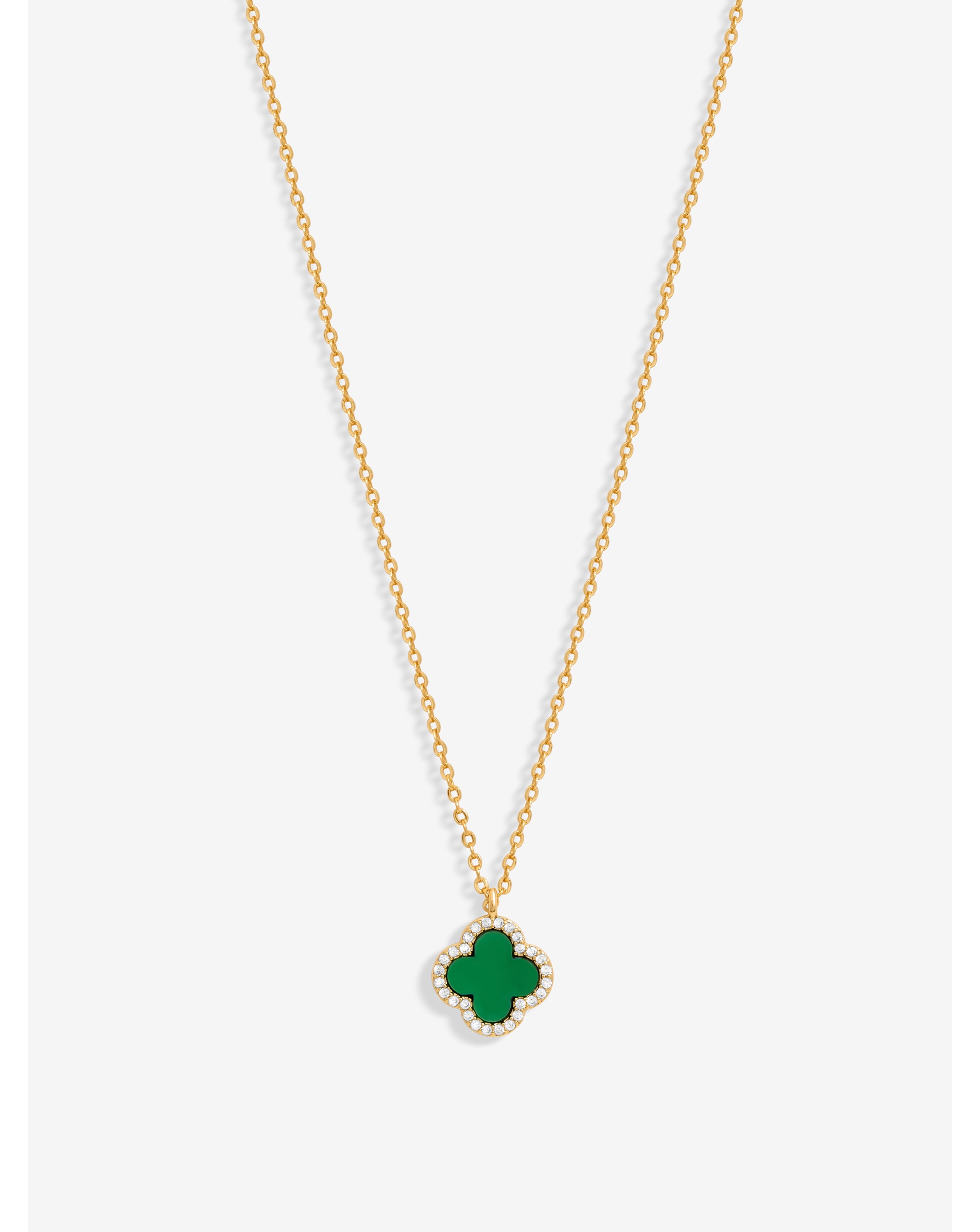 Jon Richard Clover Pendant Necklace
