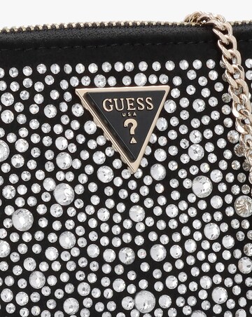 Guess Jewel Black Pouch Short Handle Bag