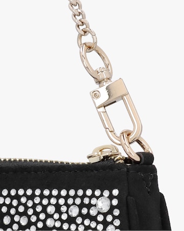 Guess Jewel Black Pouch Short Handle Bag