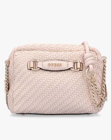 Guess Francy Woven Shell Camera Cross-Body Bag