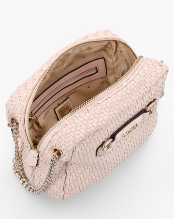 Guess Francy Woven Shell Camera Cross-Body Bag