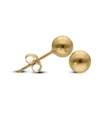 9ct Gold 5MM Ball Stud Earrings