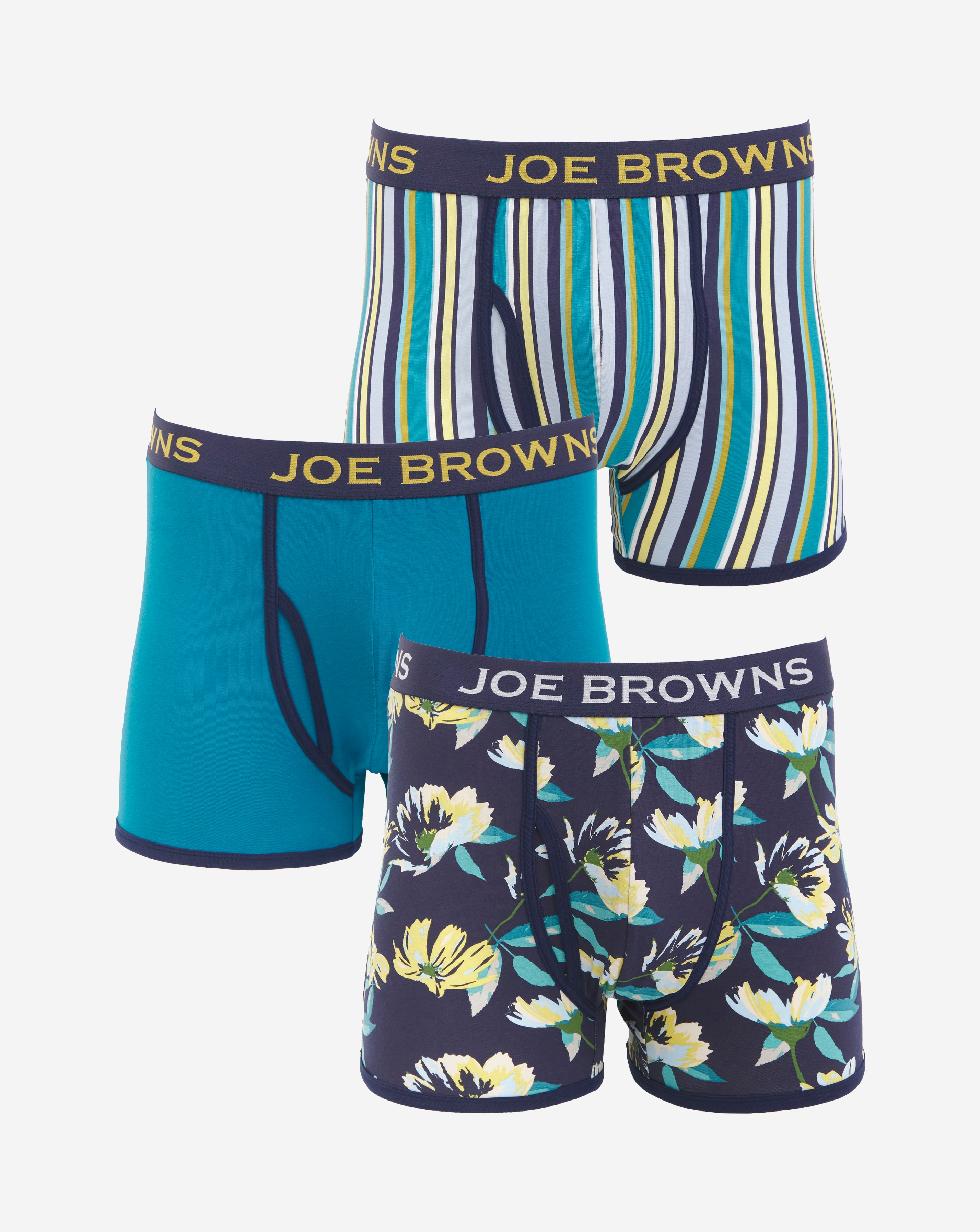 Joe Browns 3 Pack Boxer Shorts