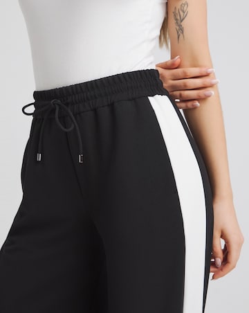 Simply Be Side Stripe Wide Leg Trousers