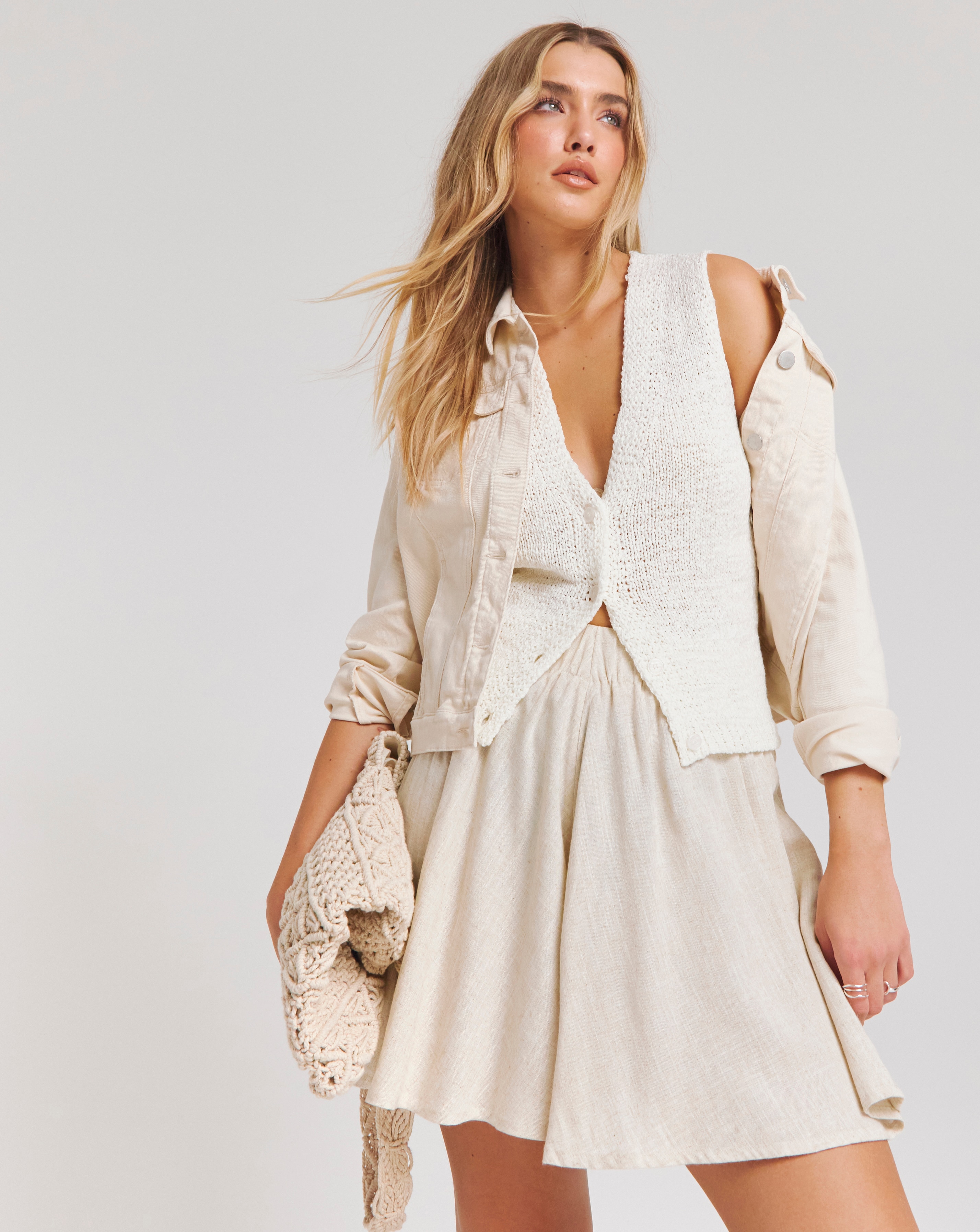 Floaty Linen Shorts