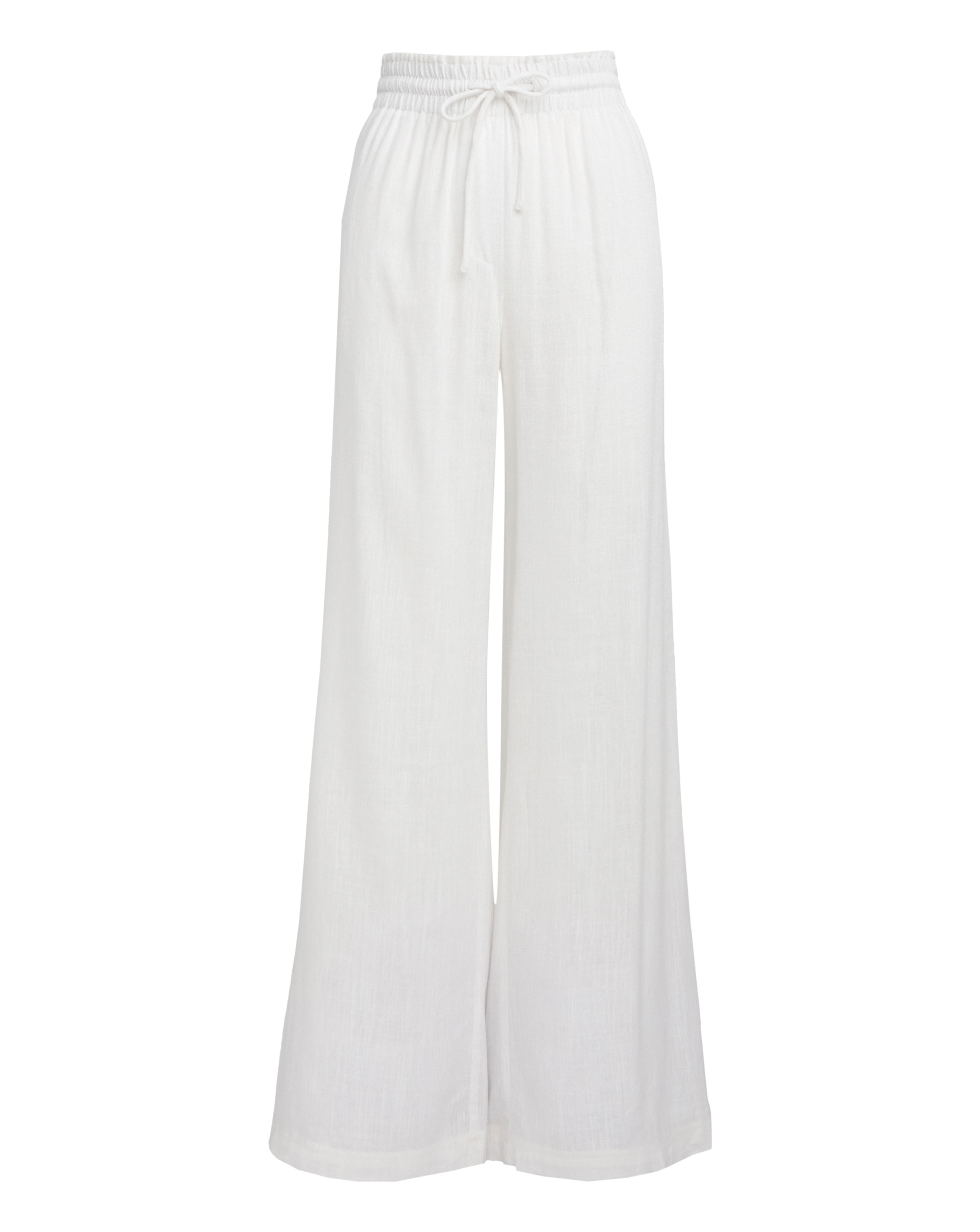 Linen Wide Leg Trousers