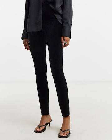 High Waist Velour Leggings
