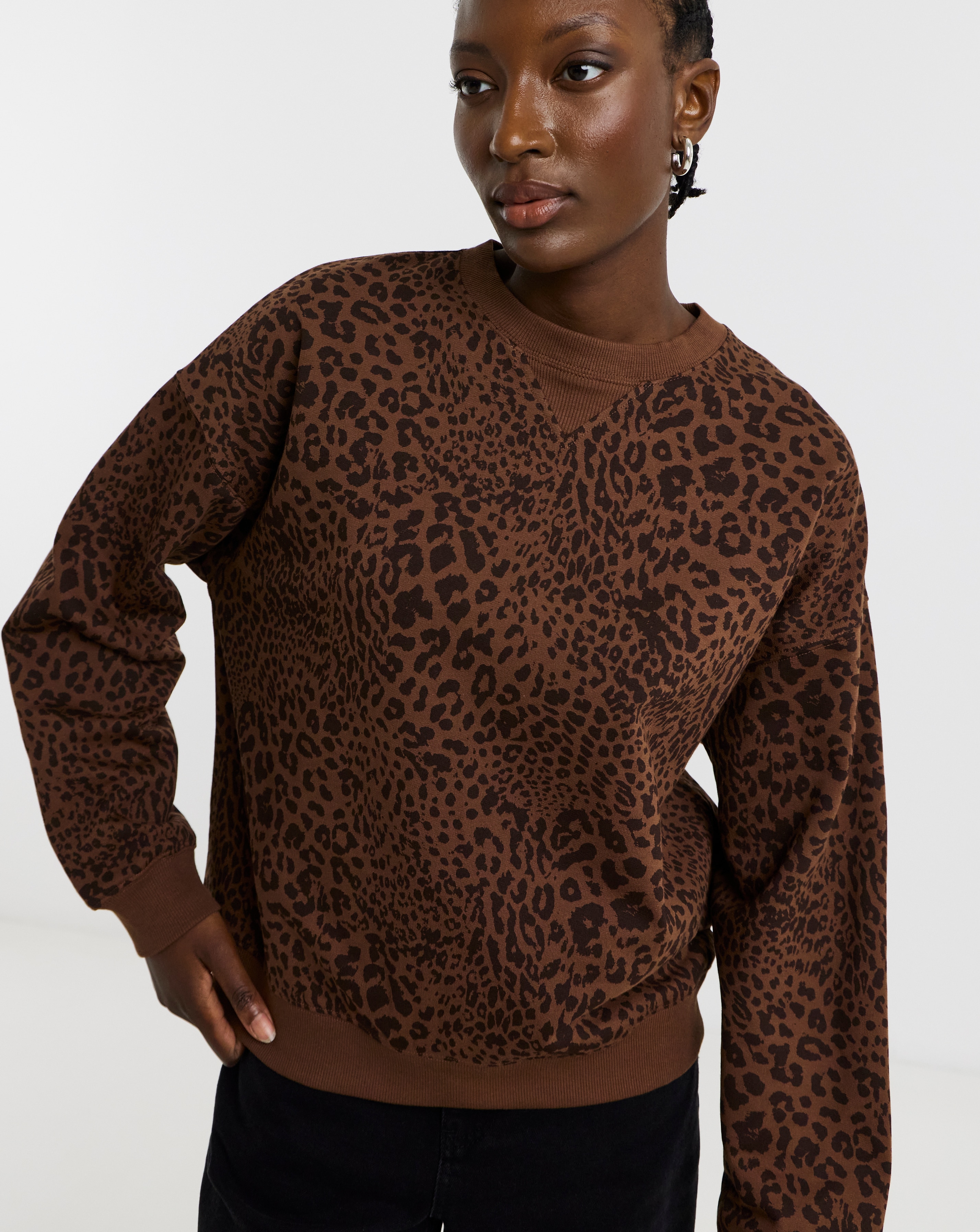 Drop Shoulder Sweatshirt