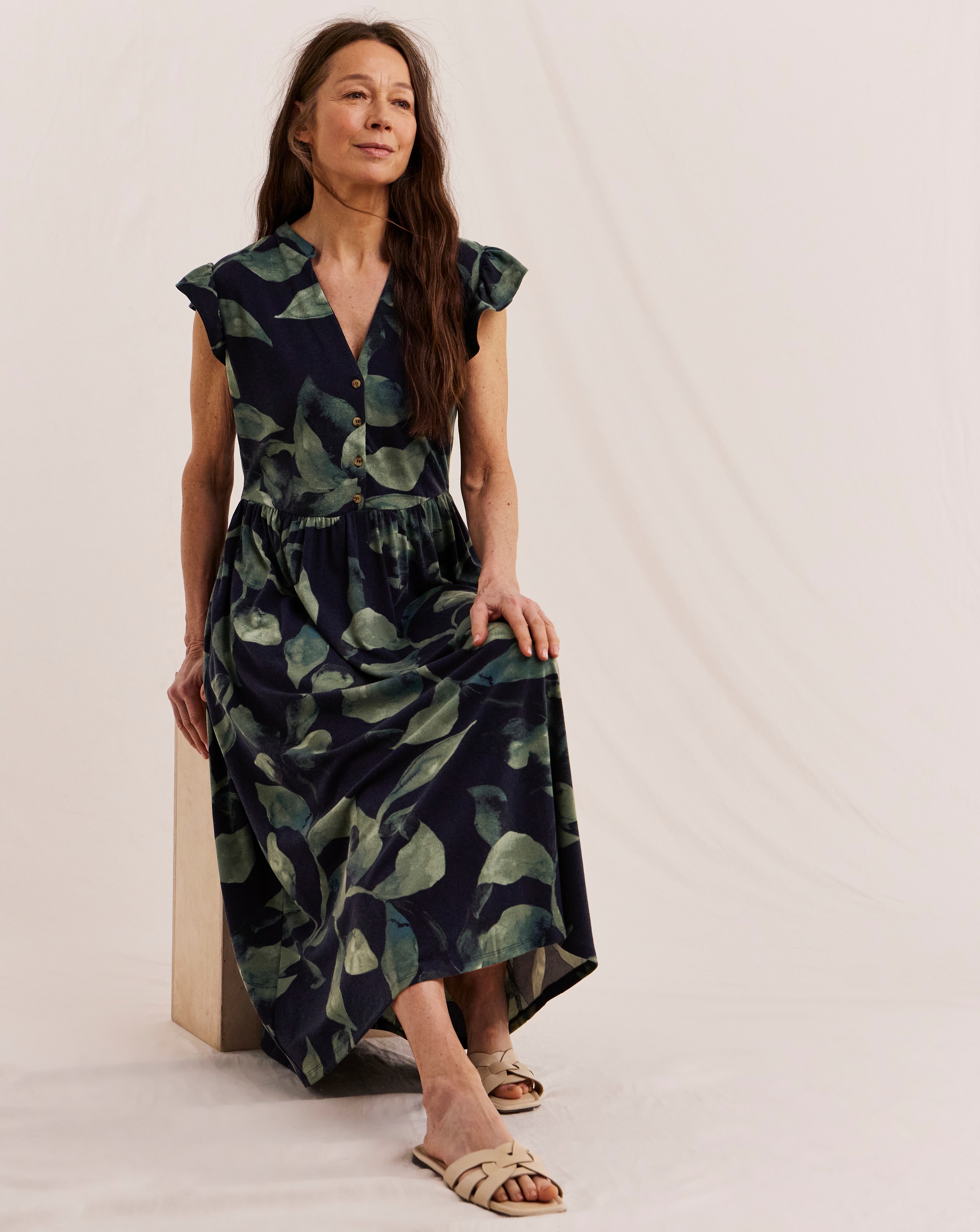 New In - Julipa Petite Jersey Midi Dress