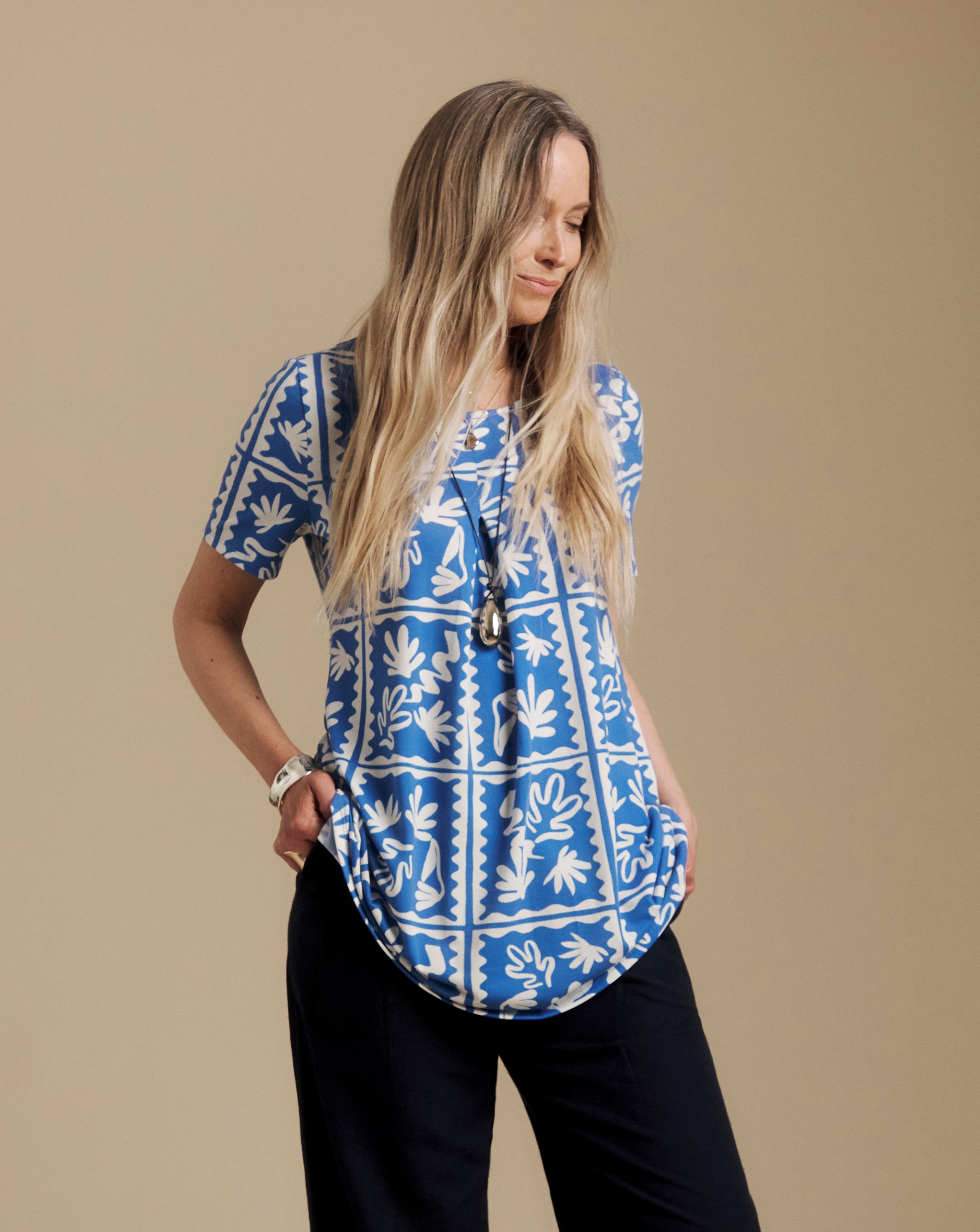 New In - Julipa Printed Jersey Tunic