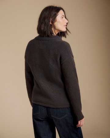 Julipa Contrast Henley Jumper