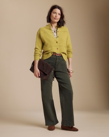 Julipa Ochre Knitted Cardigan
