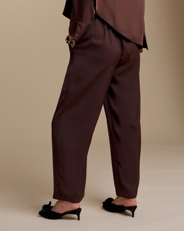 Julipa Petite Satin Straight Leg Trouser