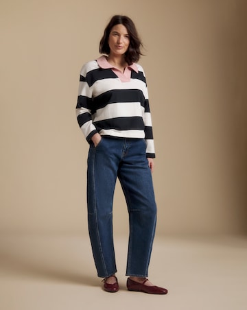Julipa Petite Contrast Rugby Shirt