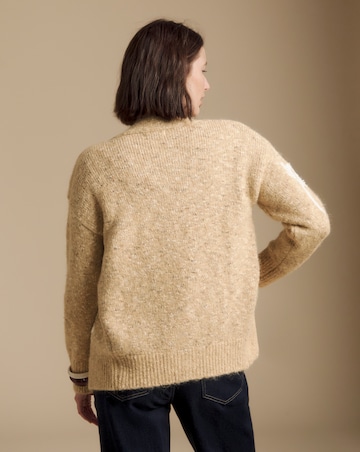 Julipa Longline Embroidered Cardigan