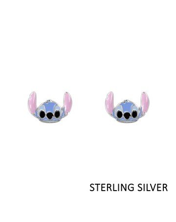 Stitch Enamel Stud Earrings