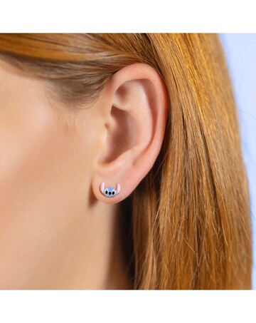 Stitch Enamel Stud Earrings