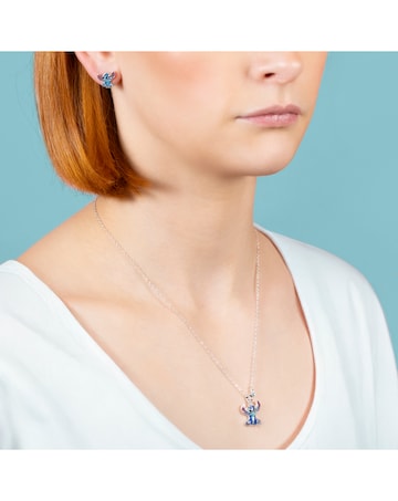 Stitch Earrings & Necklace Set