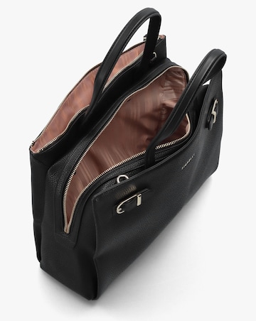 Fiorelli Etta Buckle Black Satchel Bag