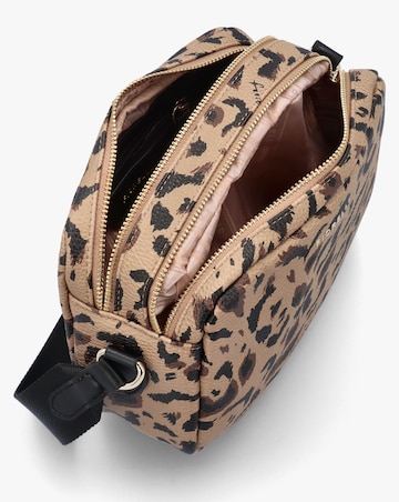 Fiorelli Effie Webbed Strap Leopard Cross-Body Bag