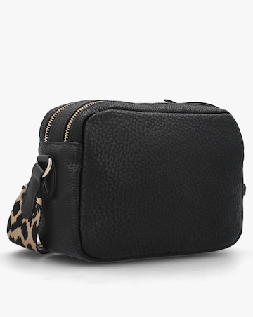 Fiorelli Effie Webbed Strap Black Cross-Body Bag