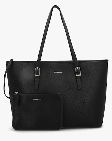 Fiorelli Etta Black Bucket Tote Bag