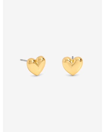 Jon Richard 18K Gold Plated Heart Earrings - Gift Cracker