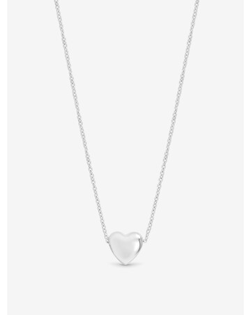 Simply Silver Sterling Silver 925 Polished Mini Heart Pendant