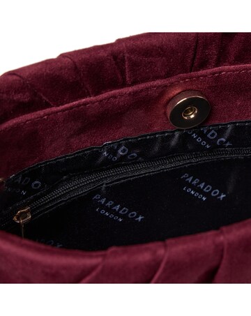 Paradox London DESERT Micro Suede Clutch