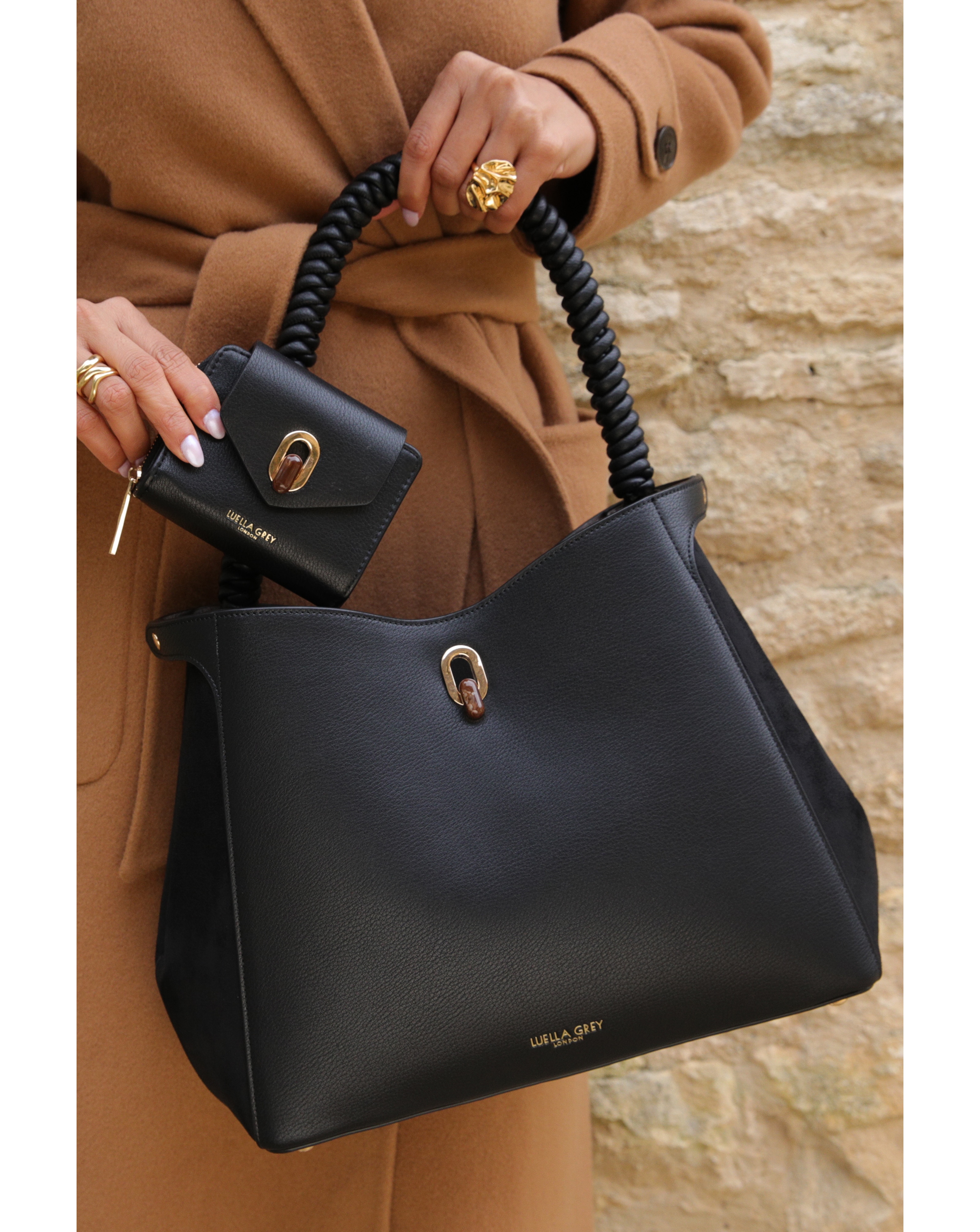 Luella Grey Simone Black Hobo