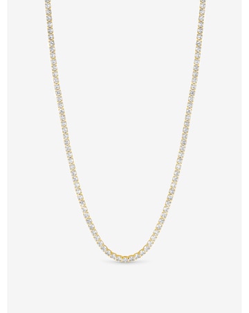 Jon Richard Gold Plated CZ Necklace