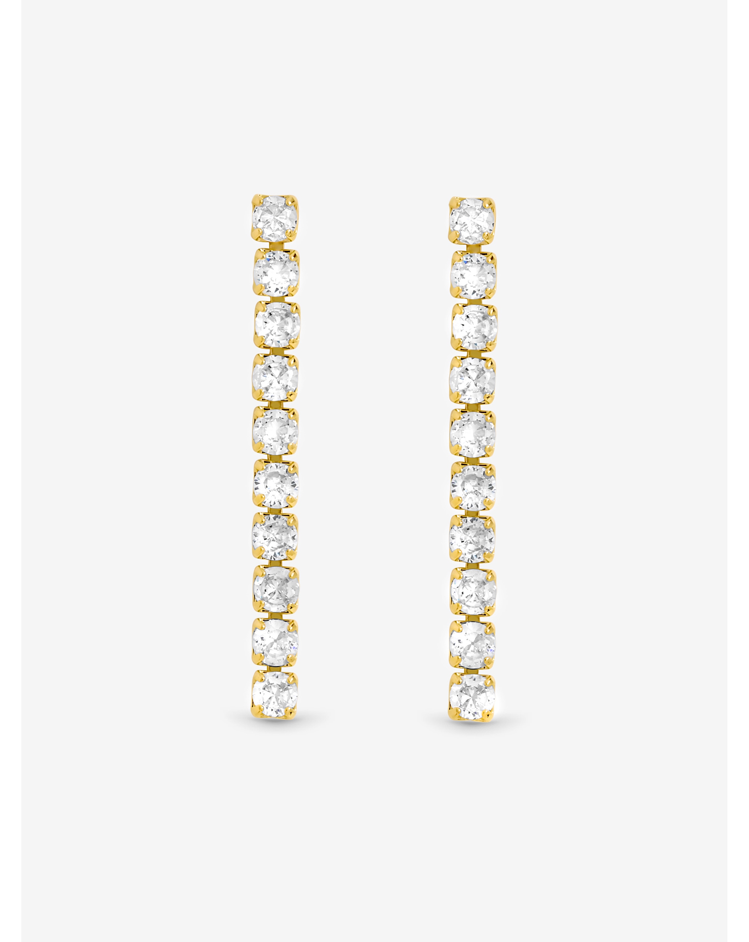 Jon Richard Gold Plated CZ Earrings