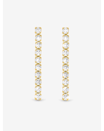 Jon Richard Gold Plated CZ Earrings