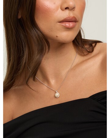 Jon Richard Gold Plated and Cubic Zirconia Pearl Halo Box Set - Gift Box