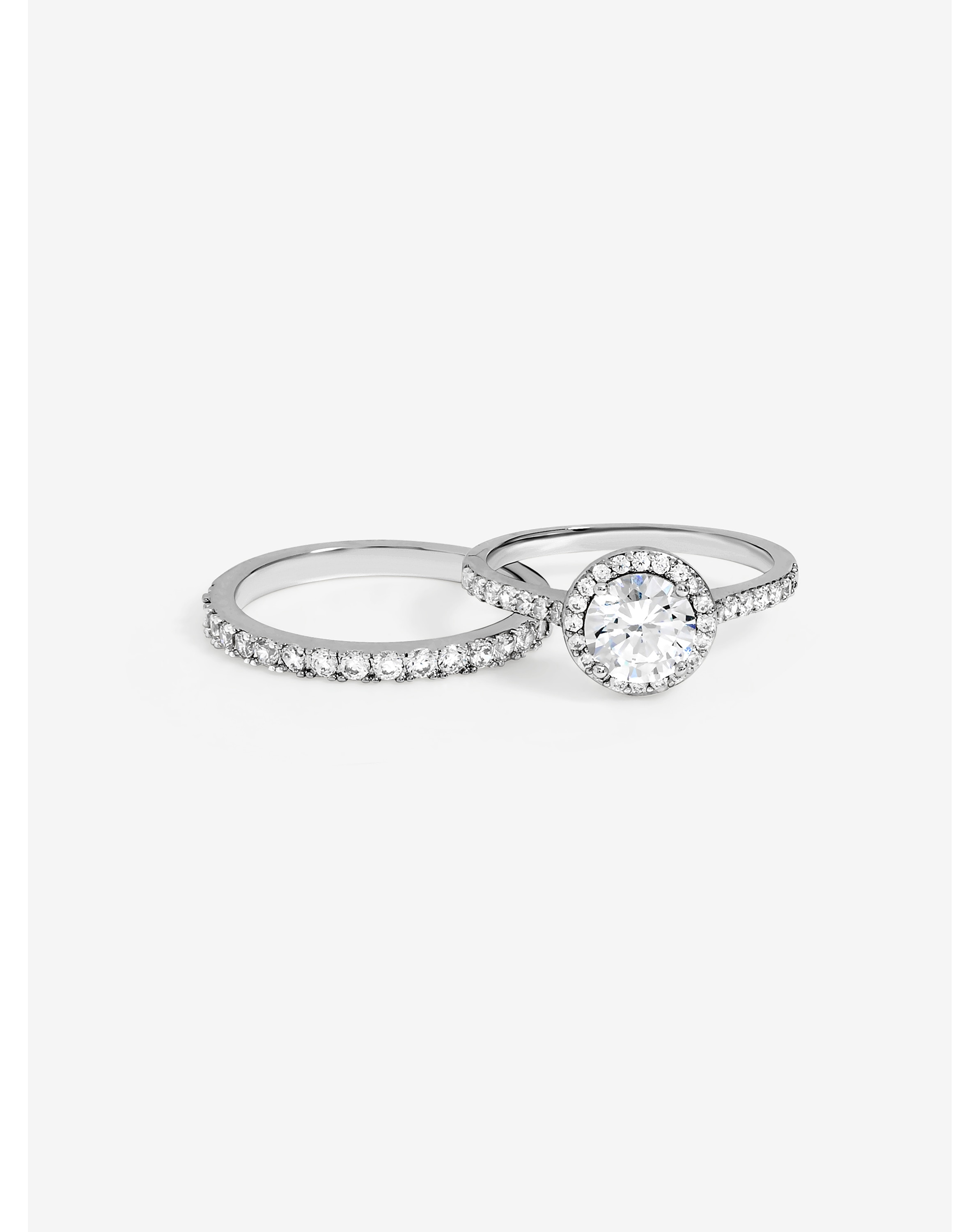 Jon Richard Halo Engagement Rings