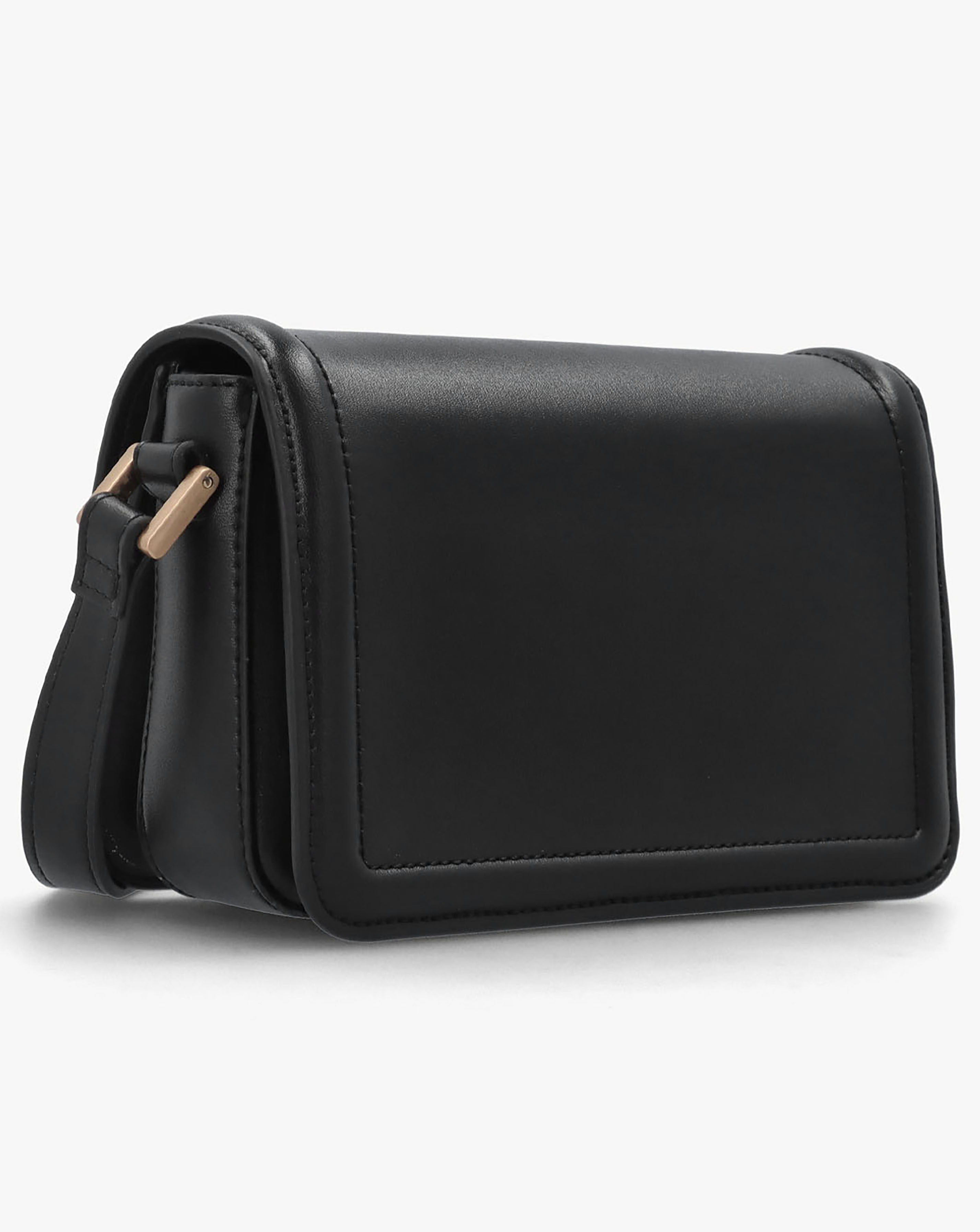Valentino Bags Floren Black Turn Lock Cross-Body Bag | JD Williams