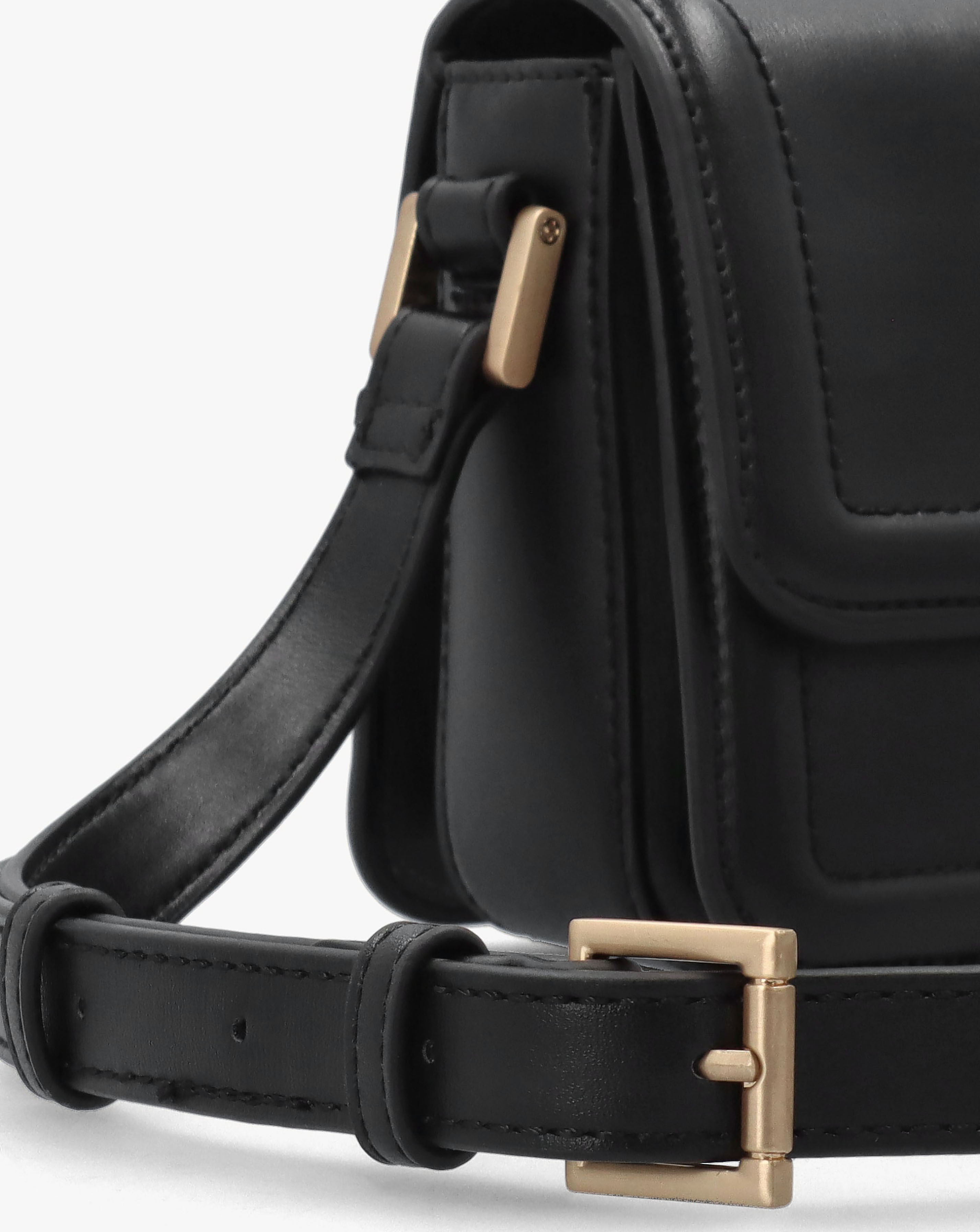 Valentino Bags Floren Black Turn Lock Cross-Body Bag | JD Williams