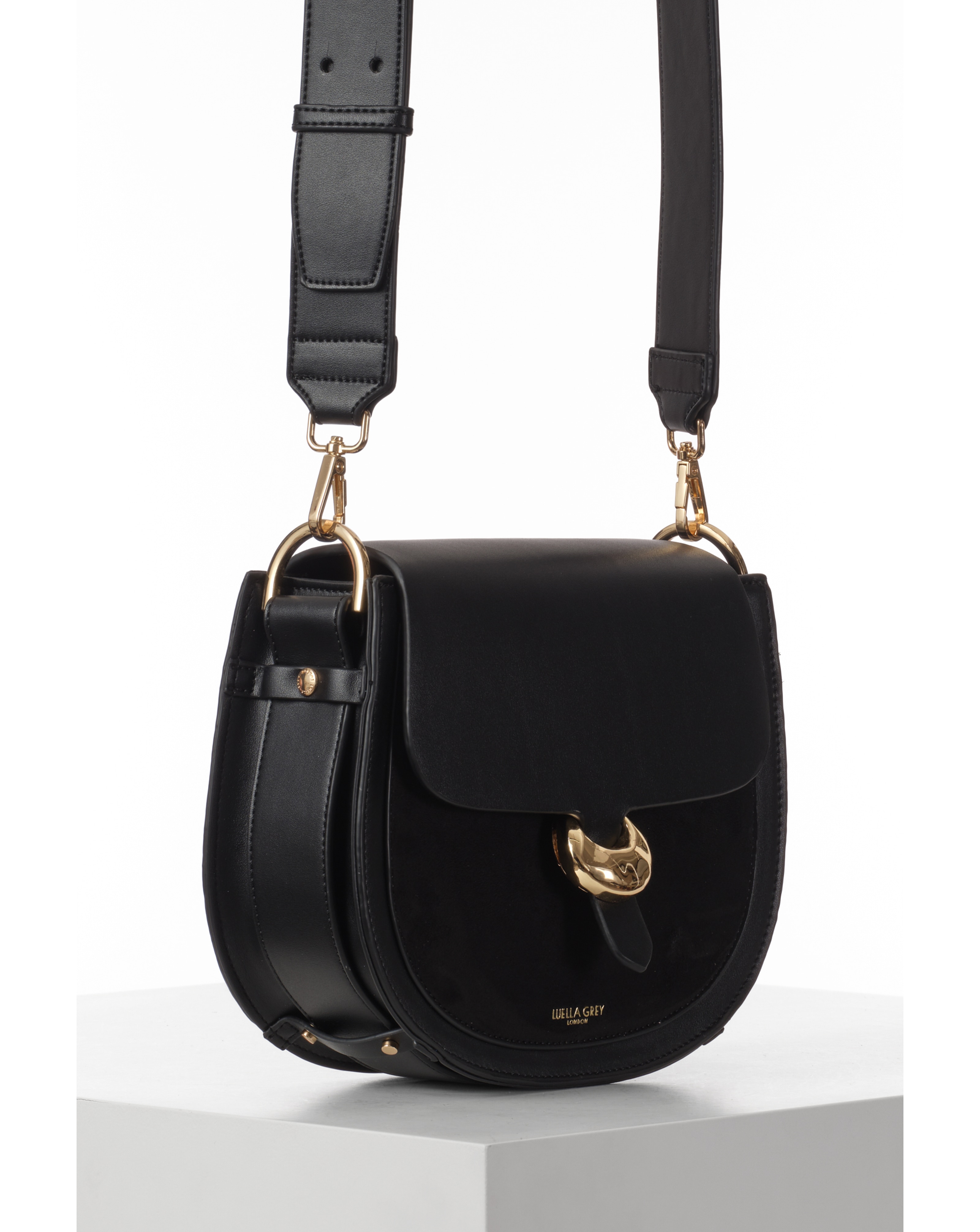 Luella Grey Venetia Black Crossbody
