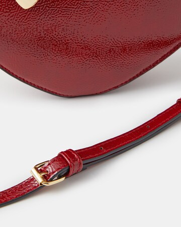Accessorize Patent Heart Crossbody Handbag