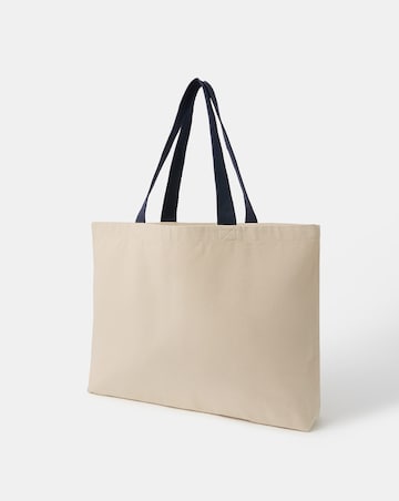 Accessorize Bow Embroidered Shopper Bag