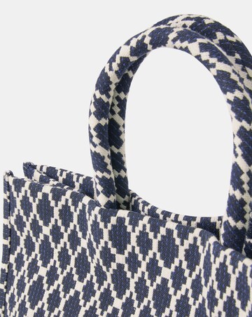 Accessorize Geometric Print Textile Handbag