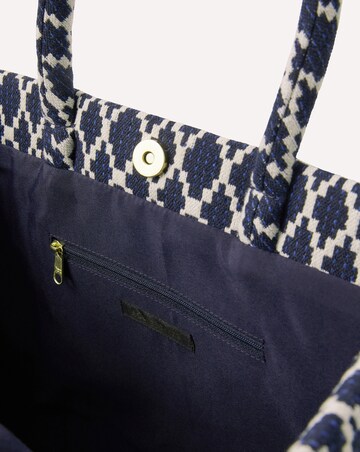 Accessorize Geometric Print Textile Handbag