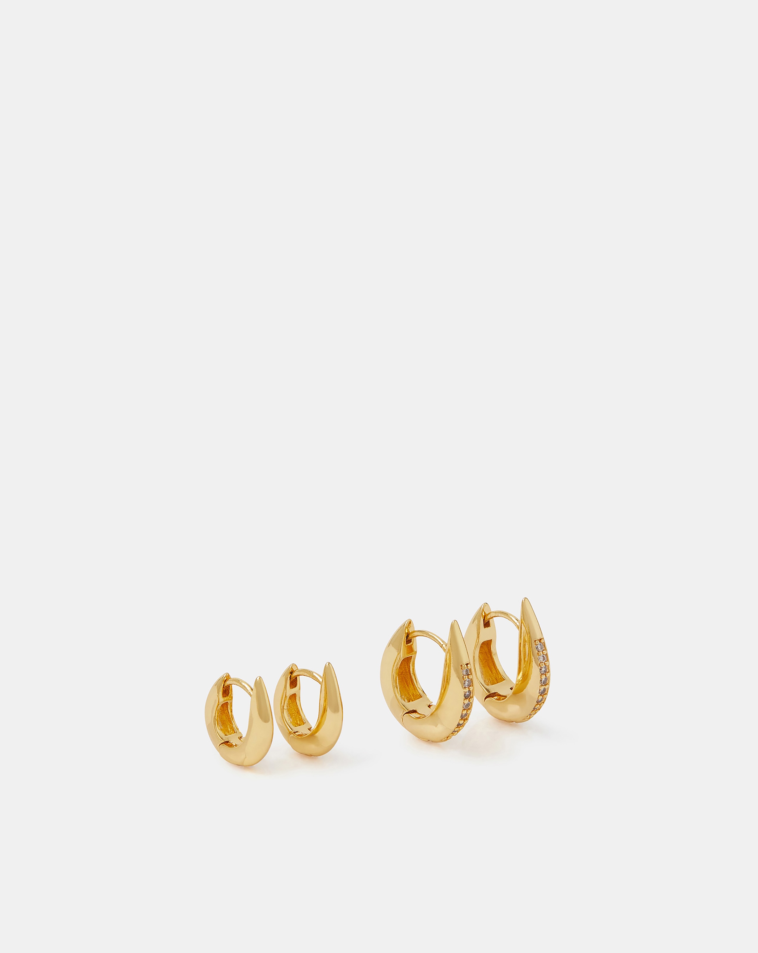 Accessorize 14ct Gold-Plated Earrings