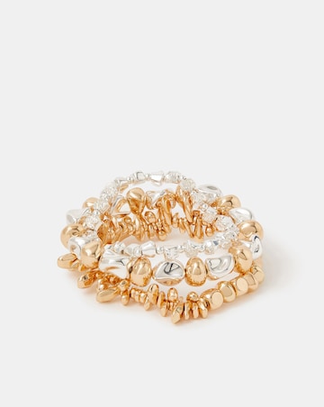 Accessorize 3-Pack Mix Bead Stretch Bracelets