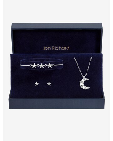 Jon Richard Silver Plated Celestial Trio Set - Gift Box